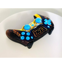 Cyber Plague Silent Modz LED Light-Up Buttons Wireless Custom Controller for PS5