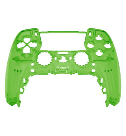 Candy Clear Green Faceplate Shell Case for PlayStation 5 for PS5 Controller