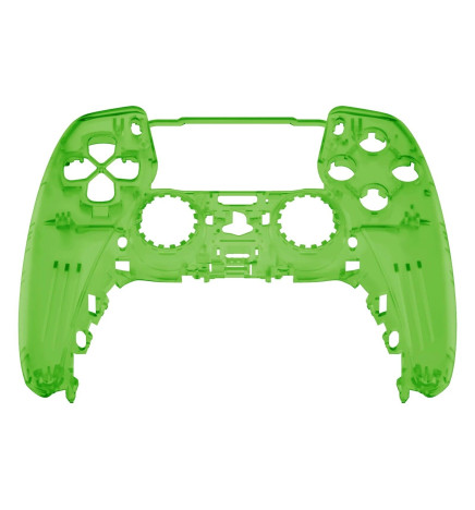 Candy Clear Green Faceplate Shell Case for PlayStation 5 for PS5 Controller