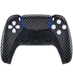 Carbon Fiber Faceplate Shell Modded Case For PlayStation 5 Controller PS5 Hot