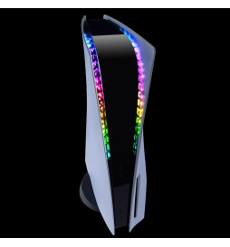 RGB LED Lights For PS5 Light Strip Mod Kit Compatible with Playstation 5 Console