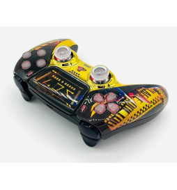 Cyber Plague Silent Modz LED Light-Up Buttons Wireless Custom Controller for PS5