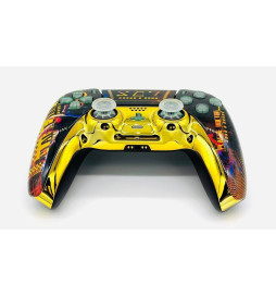Cyber Plague Silent Modz LED Light-Up Buttons Wireless Custom Controller for PS5