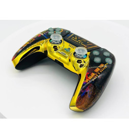 Cyber Plague Silent Modz LED Light-Up Buttons Wireless Custom Controller for PS5
