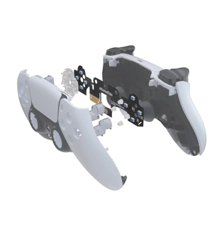 Faceplate Clicky Mod Kit Mouse Click Buttons For PlayStation 5 Controller PS5