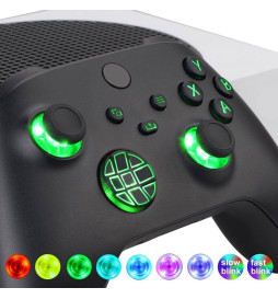 LED Lights DIY Kit Light Up Letters Thumbsticks For Xbox Series X S Controller