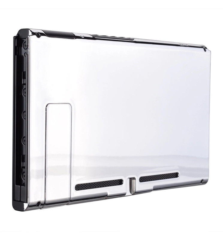 Silver Chrome Nintendo Switch & Joy-Con Shell | Silent Mines