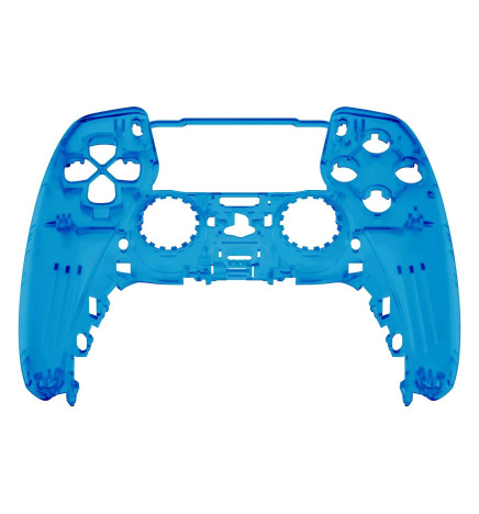 Candy Clear Blue Faceplate Shell Case for PlayStation 5 for PS5 Controller