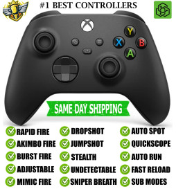 Silent Modz Best Rapid Fire Modded Controller for Xbox Series X S, Xbox One, PC