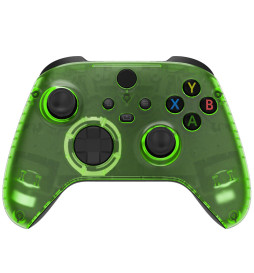Candy Clear Green Color Faceplate Shell Case For Xbox Series X/S Controller