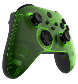 Candy Clear Green Color Faceplate Shell Case For Xbox Series X/S Controller