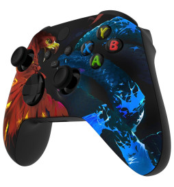 Fire Eagle Soft Touch Faceplate Shell Case For Xbox Series X/S Controller