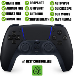 Best Silent Modz New Wireless Rapid Fire Modded Controller compatible with PS5