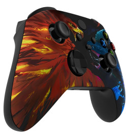 Fire Eagle Soft Touch Faceplate Shell Case For Xbox Series X/S Controller