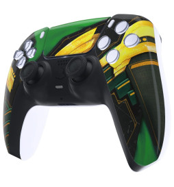 Glossy Armor of Ragnar Faceplate Shell Case for PlayStation 5 for PS5 Controller