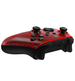Candy Clear Red Color Faceplate Shell Case For Xbox Series X/S Controller