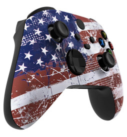 Silver Chrome Custom Xbox Controller | Silent Mines