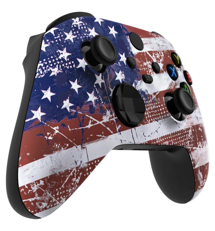 Silver Chrome Custom Xbox Controller | Silent Mines