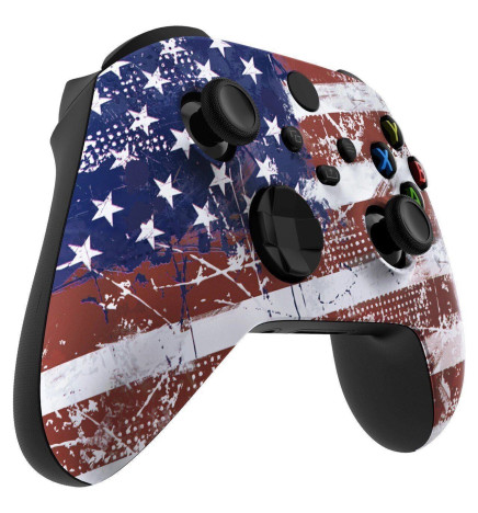Silver Chrome Custom Xbox Controller | Silent Mines