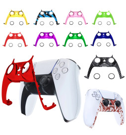 New Replacement Front Trim Shell w/Accent Rings compatible with PS5 Controller