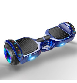 Blue Self Balancing Electric Scooter Board 6.5" Kids Bluetooth UL2272 Certified