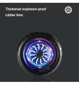 Fire Ice Self Balancing Electric Scooter Board 6.5" Bluetooth UL2272 Certified