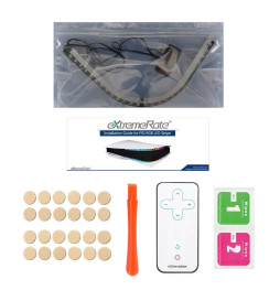 RGB LED Lights For PS5 Light Strip Mod Kit Compatible with Playstation 5 Console