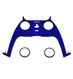 New Replacement Front Trim Shell w/Accent Rings compatible with PS5 Controller