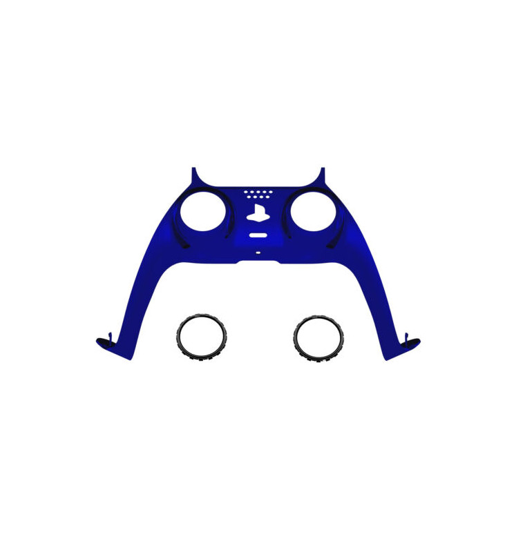 New Replacement Front Trim Shell w/Accent Rings compatible with PS5 Controller