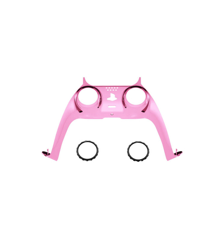 New Replacement Front Trim Shell w/Accent Rings compatible with PS5 Controller