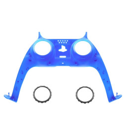 New Replacement Front Trim Shell w/Accent Rings compatible with PS5 Controller