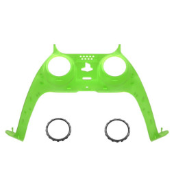 New Replacement Front Trim Shell w/Accent Rings compatible with PS5 Controller