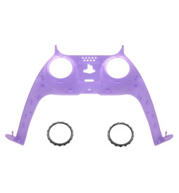 New Replacement Front Trim Shell w/Accent Rings compatible with PS5 Controller
