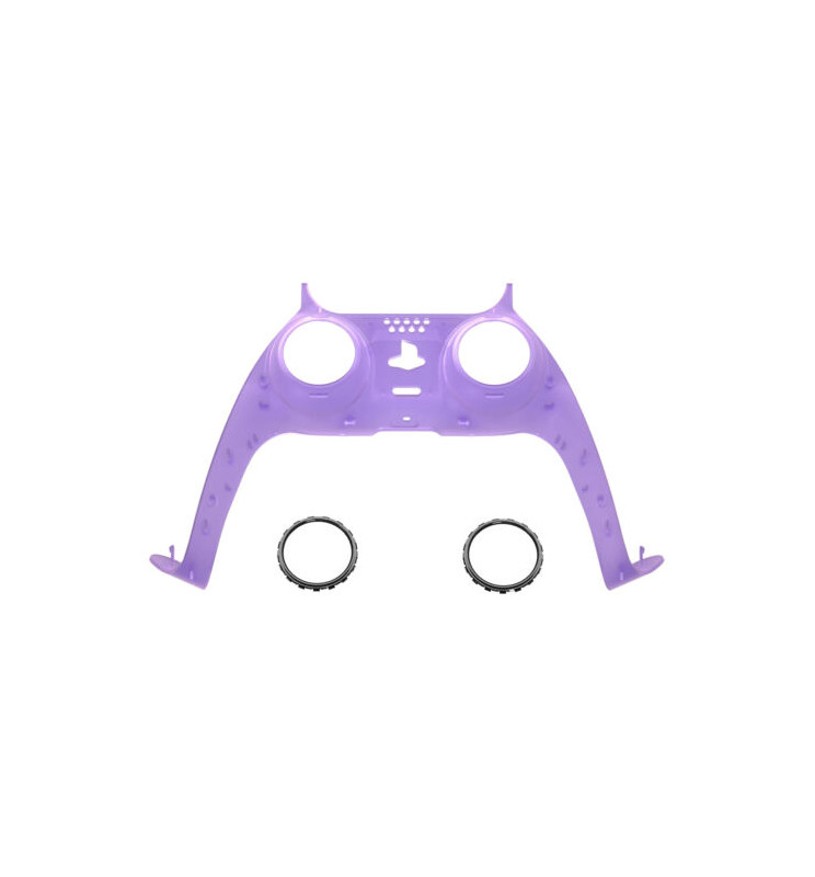 New Replacement Front Trim Shell w/Accent Rings compatible with PS5 Controller