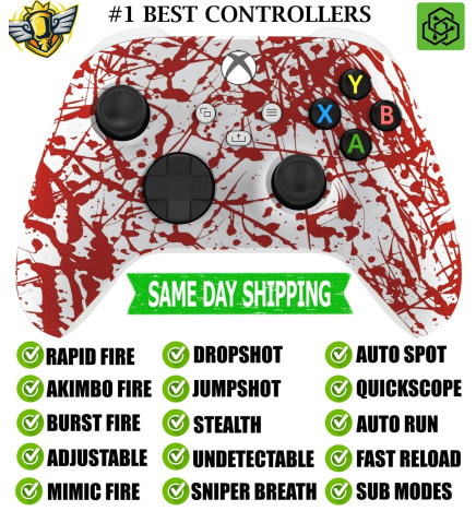 Blood Sacrifice Silent Modz Rapid Fire Modded Controller for Xbox Series X/S