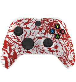 Blood Sacrifice Soft Touch Faceplate Shell Case For Xbox Series X/S Controller