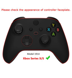 Soft Touch Black Victor 4X Back Buttons Remap Kit for Xbox Series X/S Controller