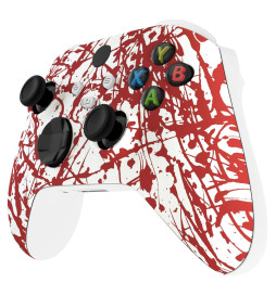 Blood Sacrifice Soft Touch Faceplate Shell Case For Xbox Series X/S Controller