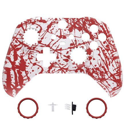 Soft Touch Blood Front Shell compatible with Xbox Elite Series 2 Controller
