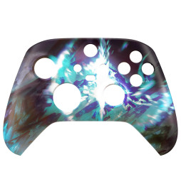 Crystal Fantasy Soft Touch Faceplate Shell Case For Xbox Series X/S Controller
