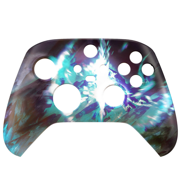 Crystal Fantasy Soft Touch Faceplate Shell Case For Xbox Series X/S Controller
