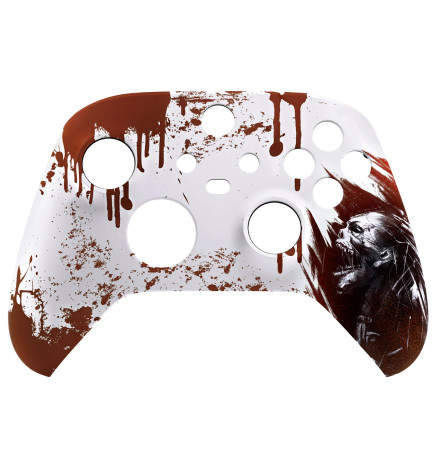 Blood Zombie Soft Touch Faceplate Shell Case For Xbox Series X/S Controller