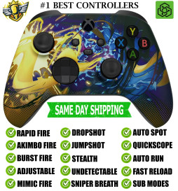 Splattering Fight Silent Modz Rapid Fire Modded Controller for Xbox Series X/S