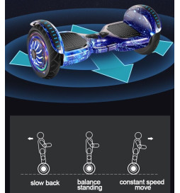 Electric Self Balancing Scooter Board 6.5" Kids Adults Go Kart UL2272 Certified