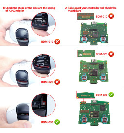 4 Back Buttons Programmable Remap Paddle Kit for PlayStation 5 Controller BDM30