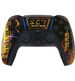 Cyber Plague Pro V4 Modded + 4 Paddles Silent Modz Wireless Controller for PS5