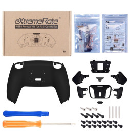 SoftTouch Black Programmable Remap Paddles Mod Kit For PlayStation 5 Controller