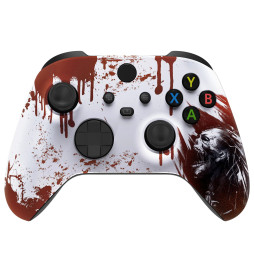 Blood Zombie Soft Touch Faceplate Shell Case For Xbox Series X/S Controller