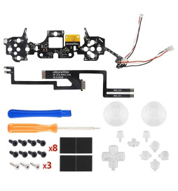 LED RGB Light Up Button DIY Kit for PS5 Compatible with PlayStation 5 Controller