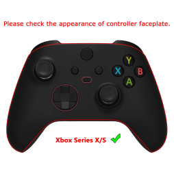 7 LED Lights DIY Kit White Buttons + Thumbsticks For Xbox Series X S Controller